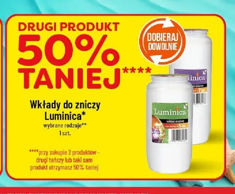 Wkłady do zniczy Luminica promocja w POLOmarket