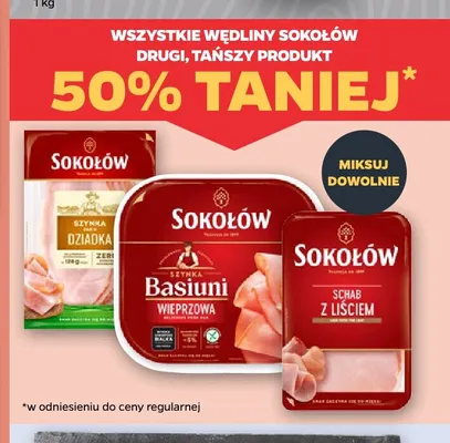 Schab z liściem Sokołów promocja w Netto