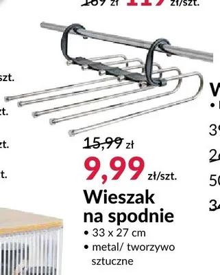 Wieszak na spodnie promocja w Salony Agata