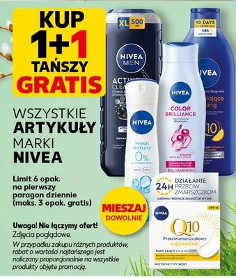 Wszystkie produkty 1+1 GRATIS promocja w Kaufland