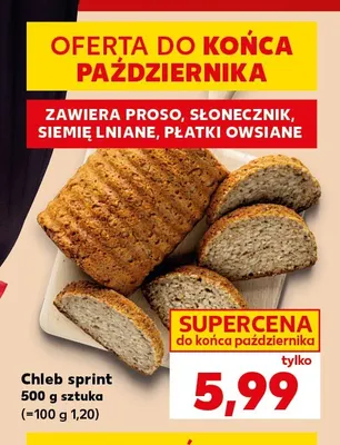 Chleb sprint promocja w Kaufland