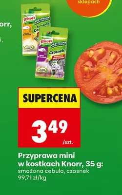 Przyprawa mini w kostkach smażona cebula promocja w Biedronka