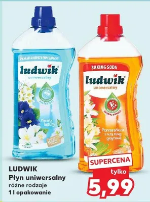 Płyn uniwersalny różne rodzaje promocja w Kaufland