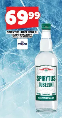 Spirytus lubelski rektyfikowany promocja w TOPAZ