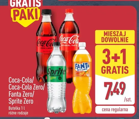 Napój gazowany Sprite Zero promocja w Aldi