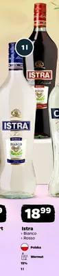 Wermut Istra Herbal Rosso promocja w Netto