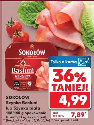 Szynka biała promocja w Kaufland