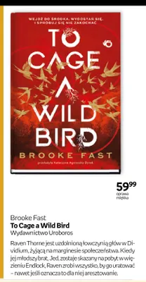 Książka To Cage a Wild Bird promocja w Empik