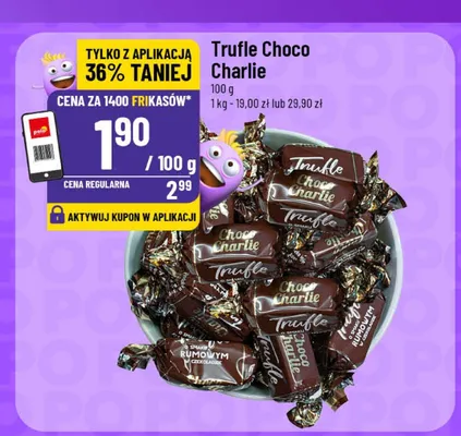 Trufle Choco Charlie promocja w POLOmarket