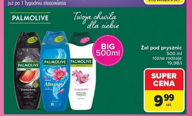 Żel pod prysznic Palmolive Men Energising promocja w Carrefour