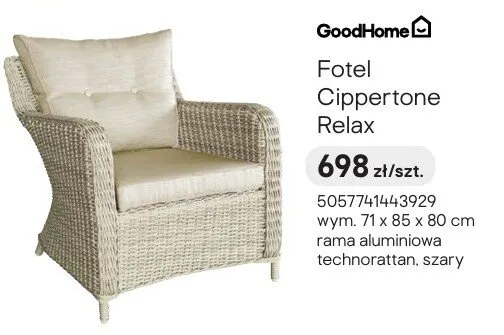 Fotel Cippertone Relax promocja w Castorama