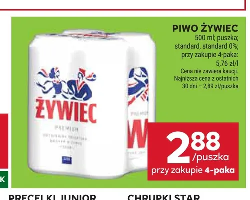 Piwo Żywiec Premium promocja w Stokrotka