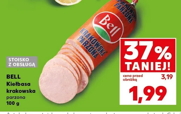 Kiełbasa krakowska parzona promocja w Kaufland