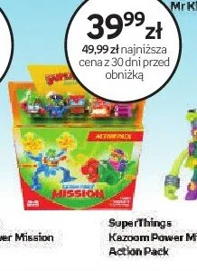 Zabawka SuperThings Kazoom Power Mission Action Pack promocja w Dzień Dziecka