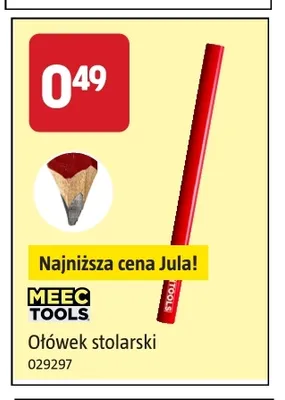 Ołówek stolarski Meec Tools promocja w Jula