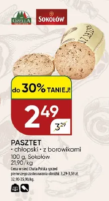 Pasztet chłopski Gzella promocja w Chata Polska