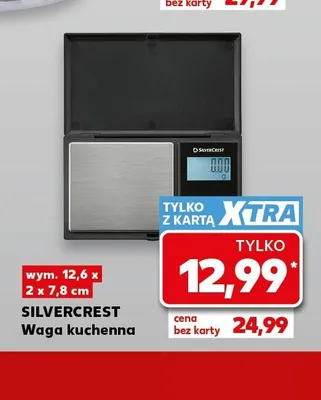 Waga kuchenna Silvercrest promocja w Kaufland