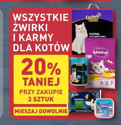 Karma dla kota Felix Fantastic promocja w Aldi