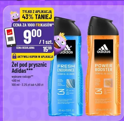 Żel pod prysznic Adidas promocja w POLOmarket