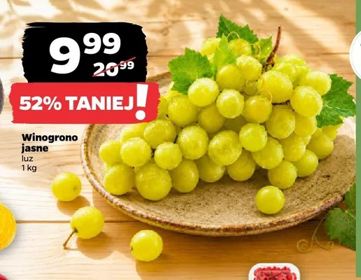 Winogrono jasne promocja w Netto