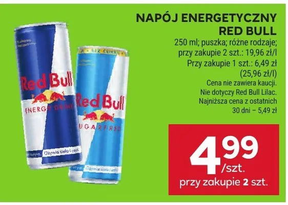 Napój energetyczny zero FIRE UP promocja w Stokrotka