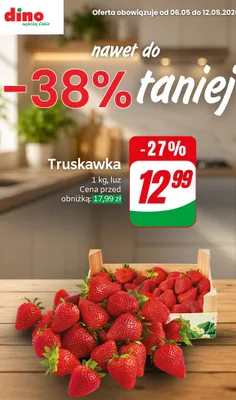 Truskawka promocja w Dino