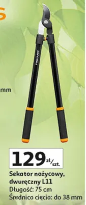Sekator nożycowy, dwuręczny L11 Długość: 75 cm Średnica cięcia: do 38 mm promocja w Auchan