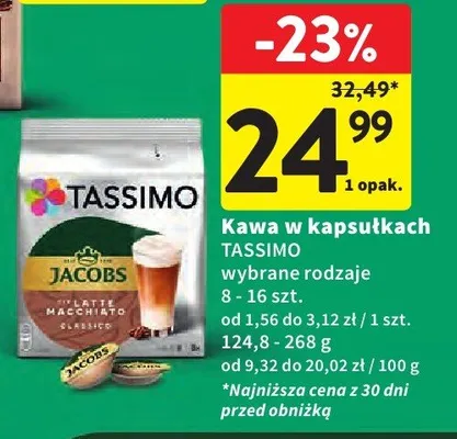 Kawa w kapsułkach wybrane rodzaje promocja w Intermarche