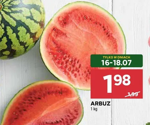 Arbuz promocja w Stokrotka