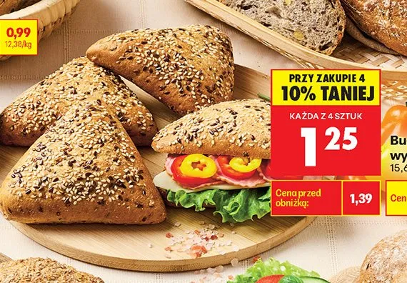 Bułka wysokobiałkowa promocja w Biedronka
