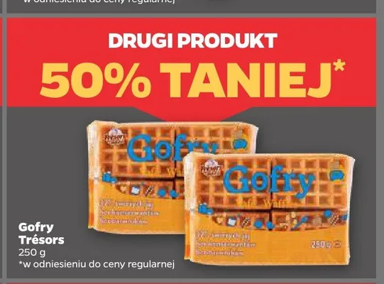 Gofry Trésors promocja w Netto