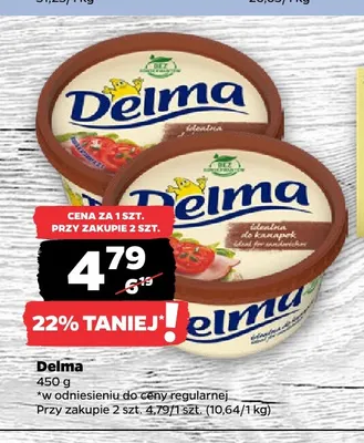 Margaryna Delma promocja w Netto