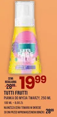 Pianka do mycia twarzy promocja w Drogerie Natura