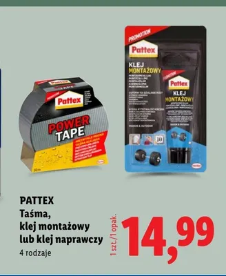 Klej montażowy Pattex promocja w Lidl