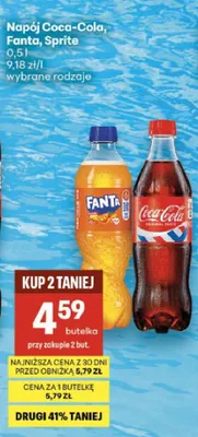 Napój Coca-Cola Original Taste promocja w Delikatesy Centrum