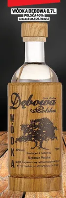 Wódka Dębowa 0,7l promocja w TOPAZ
