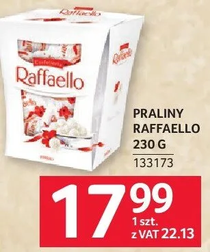 Praliny Raffaello 230g 133173 promocja w Selgros