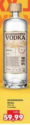 Wódka Koskenkorva 40% alk. promocja w Kaufland