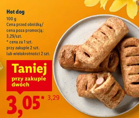Bułki do hot dogów francuskich Trader joe's promocja w Lidl