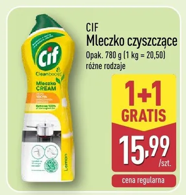 Mleczko czyszczące promocja w Aldi