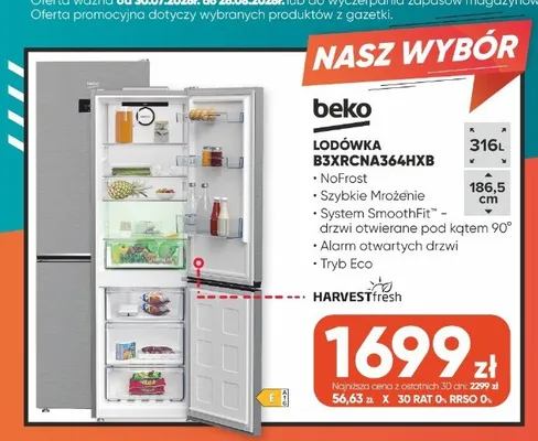 Lodówka Beko NoFrost promocja w Max Elektro