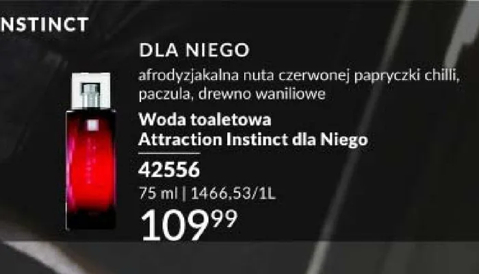 Woda toaletowa dla Niego promocja w AVON