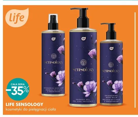 Mgiełka do ciała z drobinkami Life Sensology Shimmering Body Mist promocja w Super-Pharm