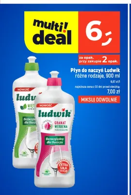 Płyn do naczyń Ludwik Granat i Werbena promocja w Dealz
