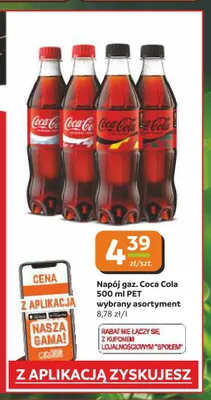 Napój gazowany Coca-Cola promocja w Społem Częstochowa