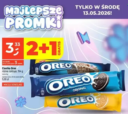 Ciastka Oreo promocja w Dealz
