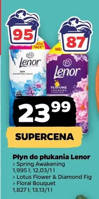 Płyn do płukania Lenor Spring Awakening, Lotus Flower & Diamond Fig, Floral Bouquet promocja w Netto