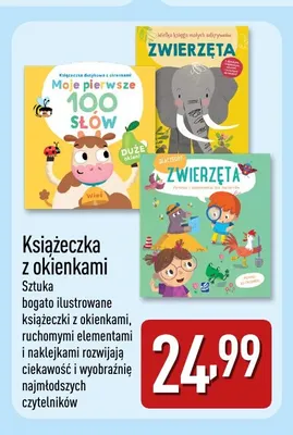 Książeczka z okienkami promocja w Aldi