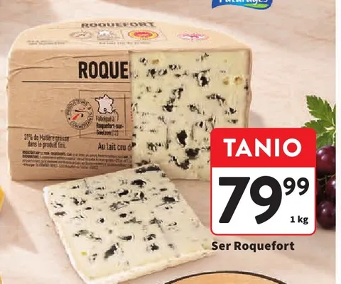 Ser Roquefort promocja w Intermarche
