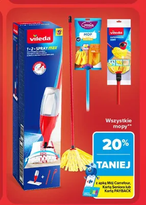Mopy promocja w Carrefour Market